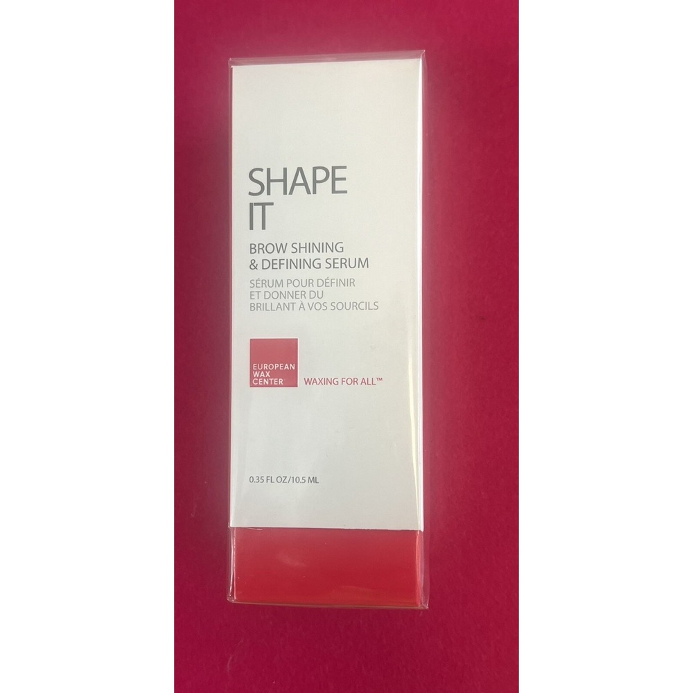 European Wax Center SHAPE IT Brow Shining & Defining Serum‎ .35 Fl Oz NEW